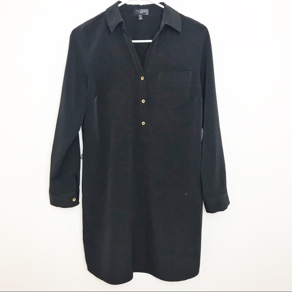 THE LIMITED | Ashton Collar Long Sleeve Dress M-P